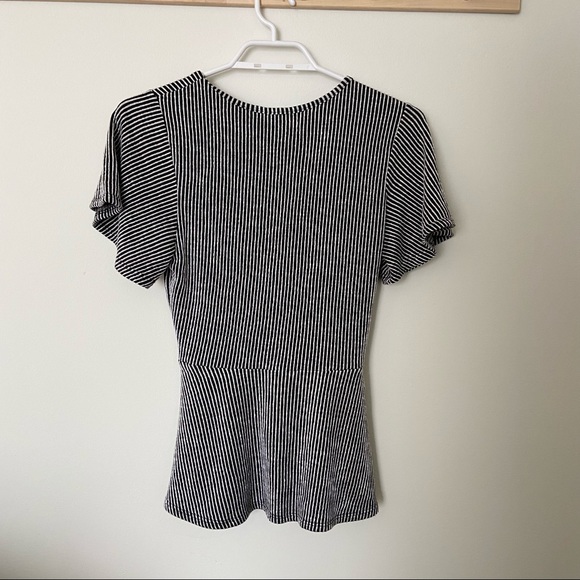 Lined Peplum Top - Picture 3 of 3